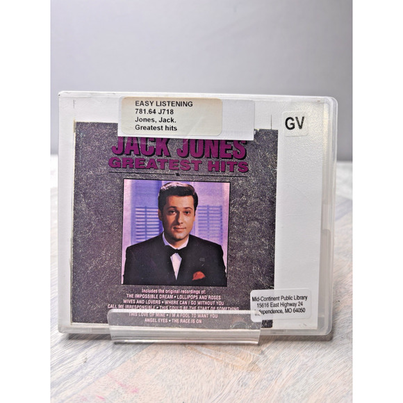 Greatest Hits by Jones, Jack (CD, 1990) - Picture 1 of 5